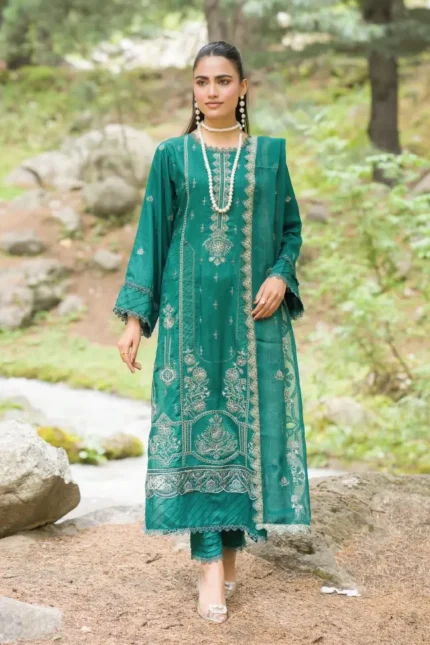 Premium Aalaya By Aalaya – Embroidered Zari Viscose Design #5