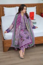 Saheliyan Aalaya - Exclusive Digital Print 3 Piece Unstitched Design#6