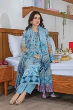 Saheliyan Aalaya - Exclusive Digital Print 3 Piece Unstitched Design#8
