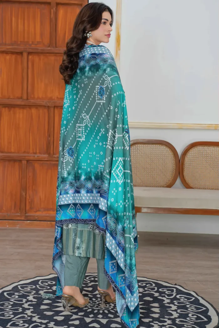 Saheliyan Aalaya - Exclusive Digital Print 3 Piece Unstitched Design#10