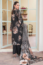 Blackberry by Aalaya Exclusive Embroidered Luxury Digital Print Design #1