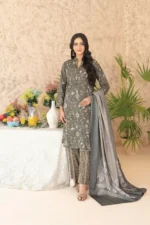 Melek BY Tawakkal Unstitched 3 Piece D-4302