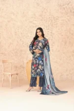 Melek BY Tawakkal Unstitched 3 Piece D-4307