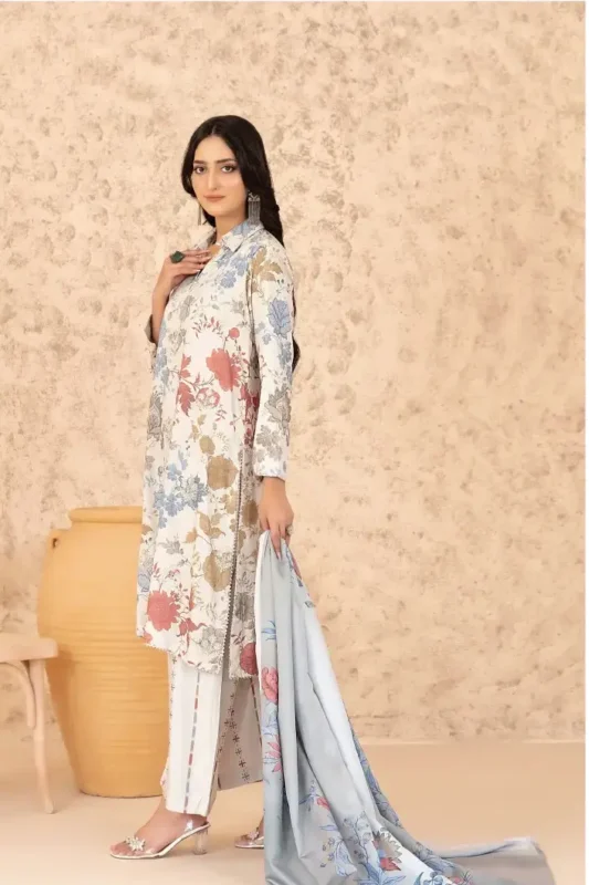 Melek BY Tawakkal Unstitched 3 Piece D-4310