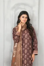 Dilnur By Tawakkal - Twill staple digital Print 3-Piece Unstitch D-4505