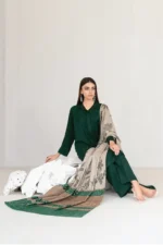 Farhin By Tawakkal Unstitched 3 Piece Collection - Leather Peach Finish D-4593