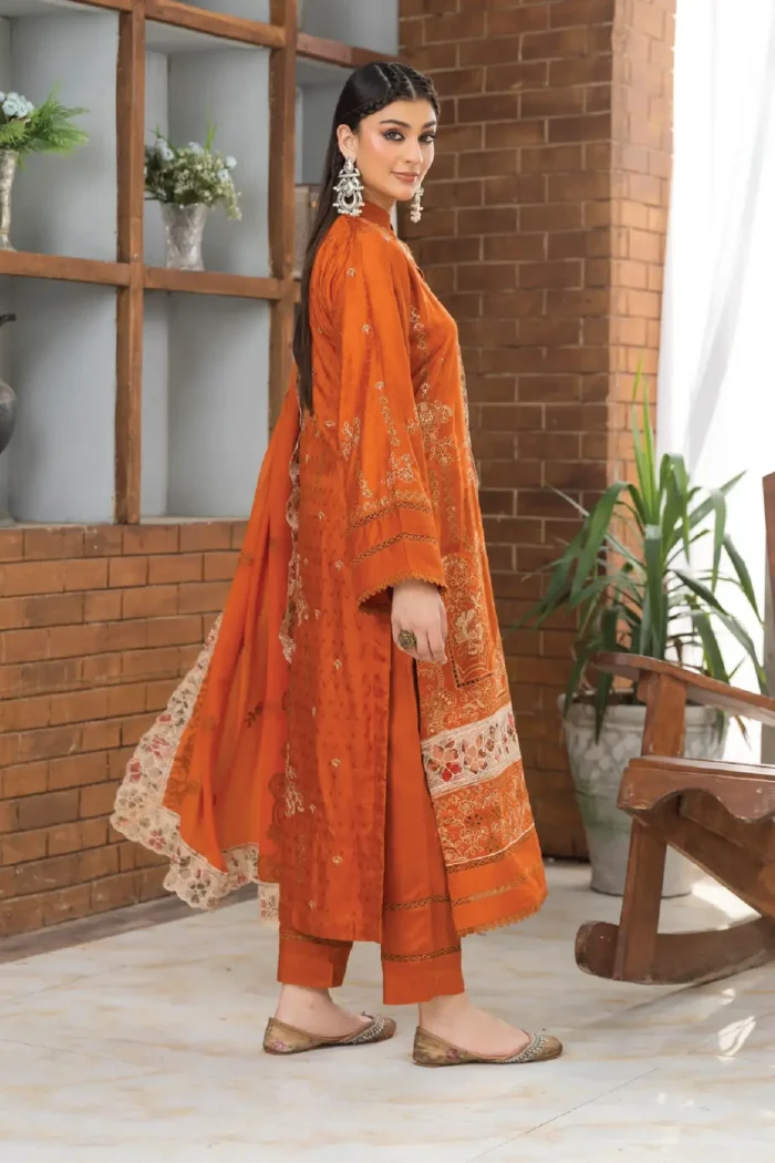 Inaara By Aalaya – Premium Embroidered Viscose 3 Piece Design-2
