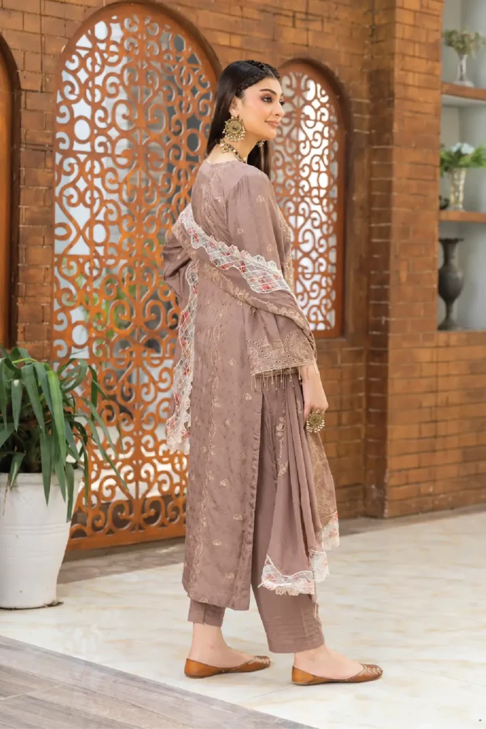 Inaara By Aalaya – Premium Embroidered Viscose 3 Piece Design-3