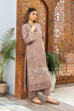Inaara By Aalaya – Premium Embroidered Viscose 3 Piece Design-3
