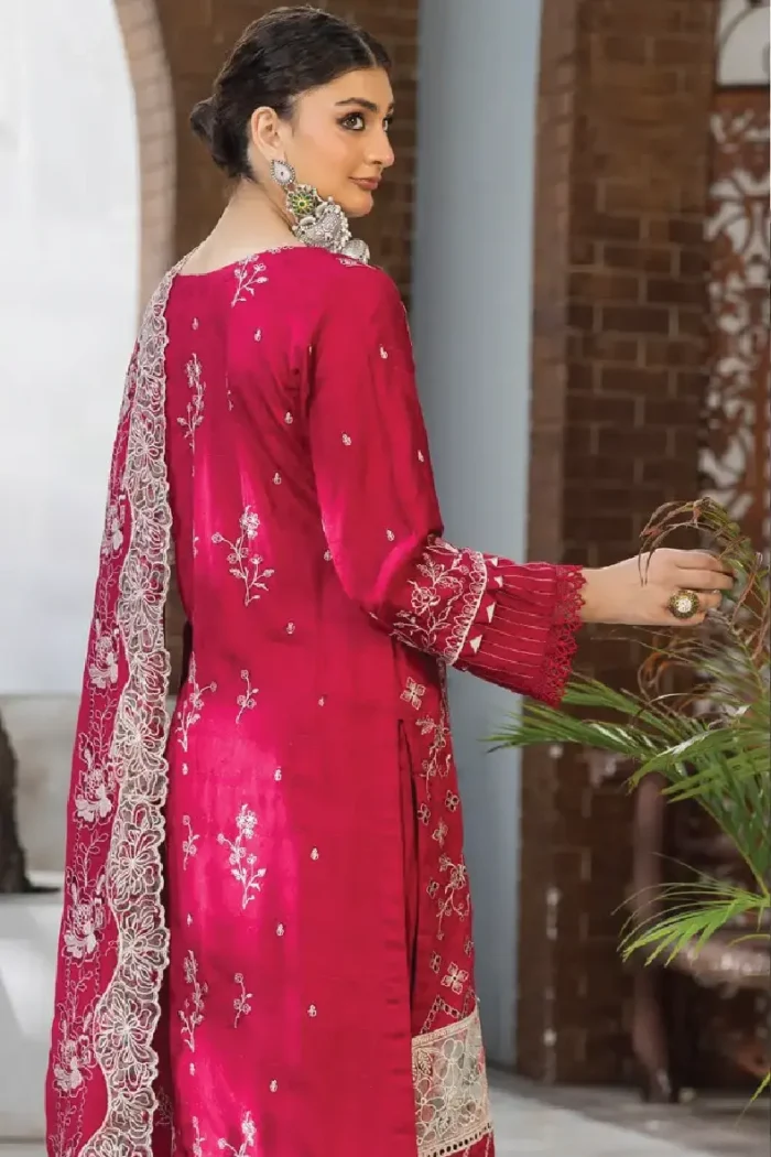 Inaara By Aalaya – Premium Embroidered Viscose 3 Piece Design-5