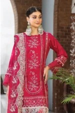 Inaara By Aalaya – Premium Embroidered Viscose 3 Piece Design-5