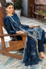 Inaara By Aalaya – Premium Embroidered Viscose 3 Piece Design-6