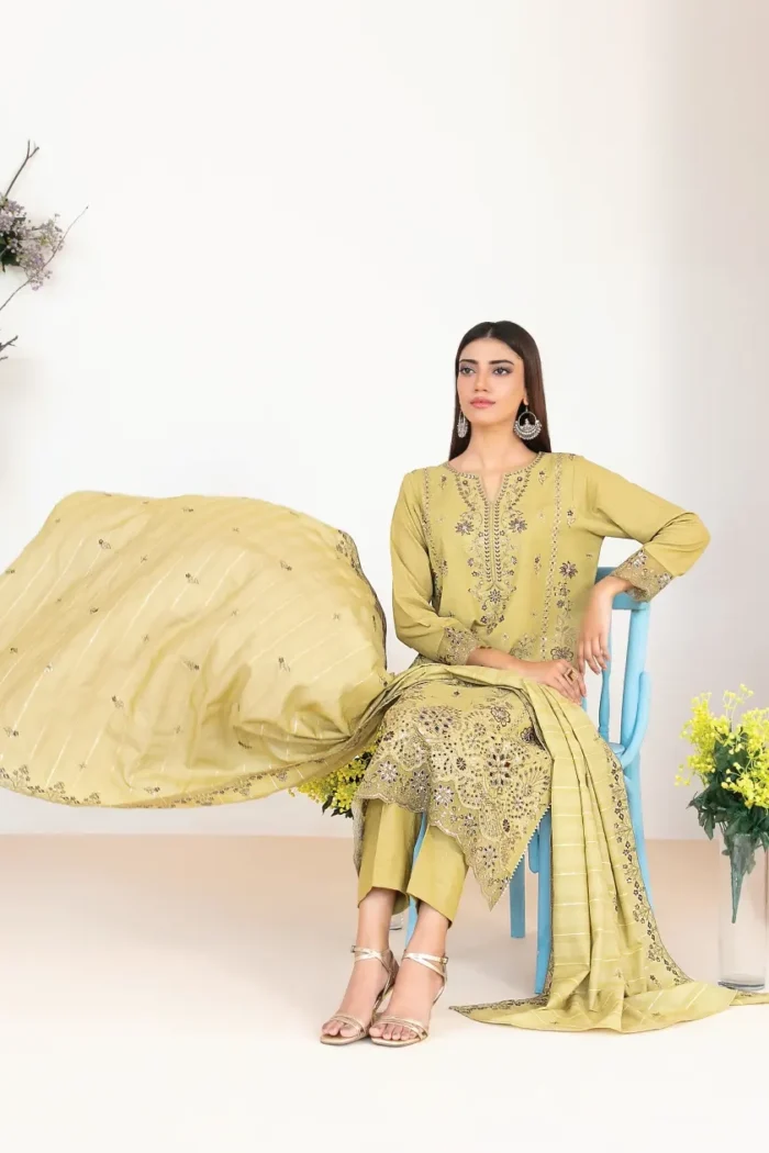Maresha by Tawakkal - Emboridered Karandi D-4372