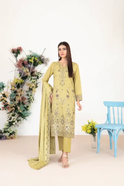 Maresha by Tawakkal - Emboridered Karandi D-4372