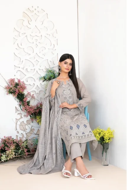 Maresha by Tawakkal - Emboridered Karandi D-4375