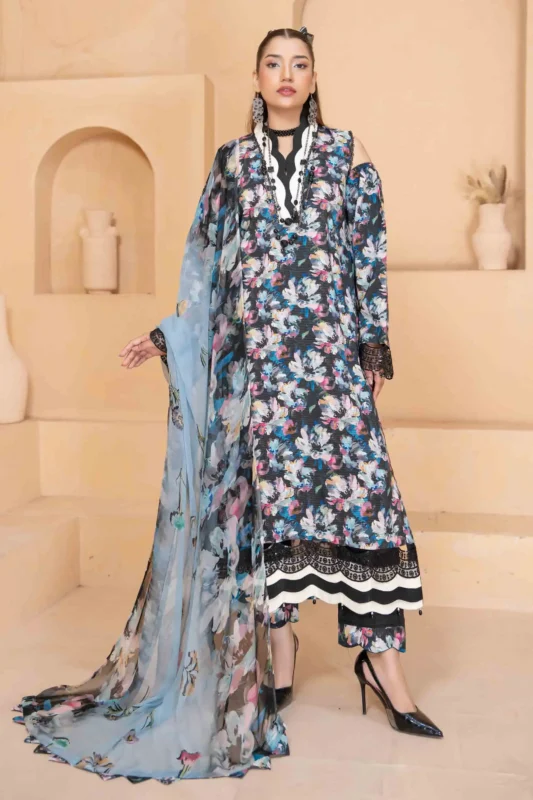 Satrangi By Aalaya Volume:01 Design#4