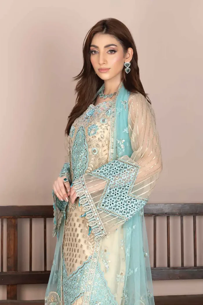 JJ Embellish Luxury 3 Piece - Design-1