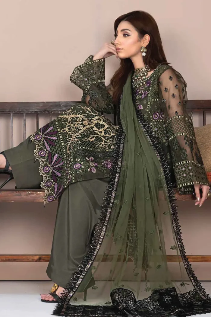 JJ Embellish Luxury 3 Piece - Design-4JJ Embellish Luxury 3 Piece - Design-4