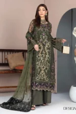 JJ Embellish Luxury 3 Piece - Design-4
