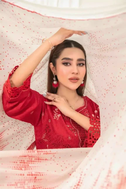 Ziya By Tawakkal Embroidered Viscose Jacquard Semi Stitched D#5256