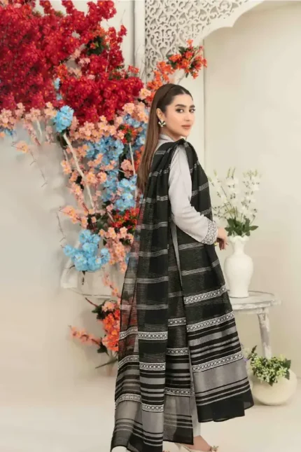 Ziya By Tawakkal Embroidered Viscose Jacquard Semi Stitched D#5260