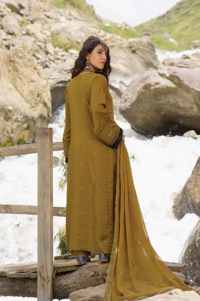 Rukhsaar by Aalaya - Premium Embroidered Fancy Tarkashi Viscose Design#1