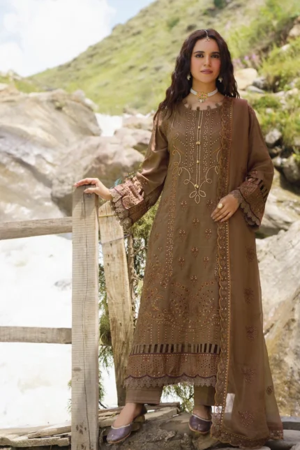 Rukhsaar by Aalaya - Premium Embroidered Fancy Tarkashi Viscose Design#6