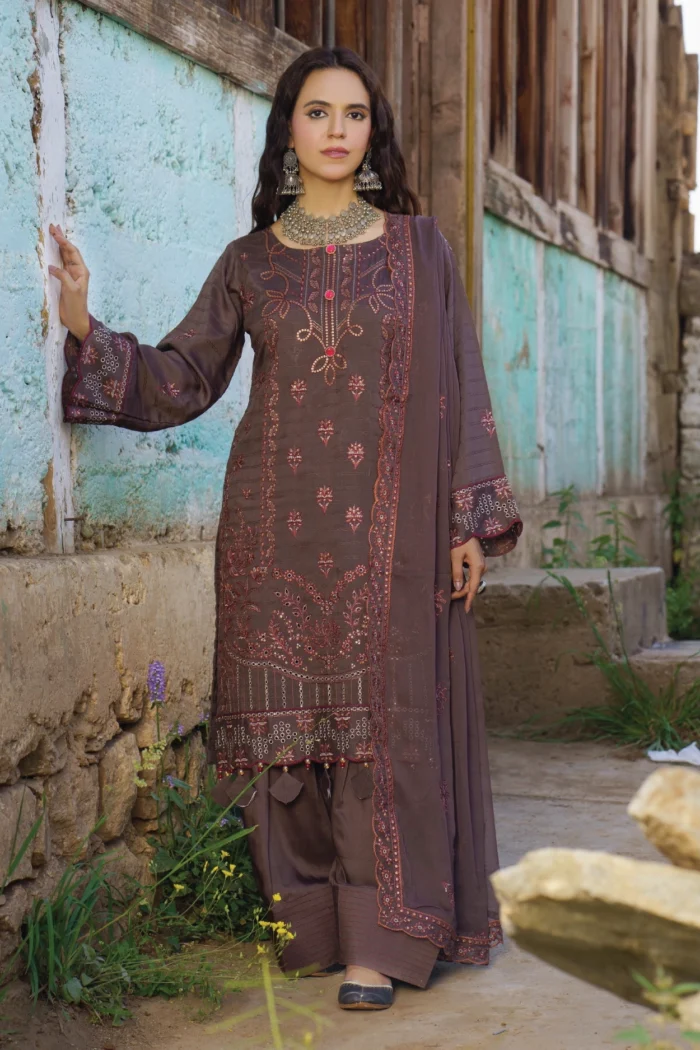 Rukhsaar by Aalaya - Premium Embroidered Fancy Tarkashi Viscose Design#8